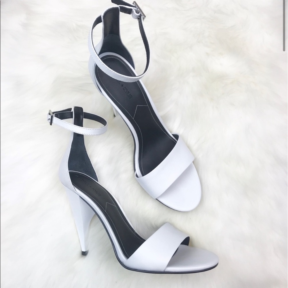Kendall + Kylie White Heels